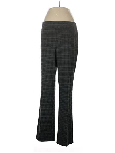 Pre-owned Anne Klein Dress Pants In Gray