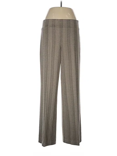 Pre-owned Anne Klein Dress Pants In Gray