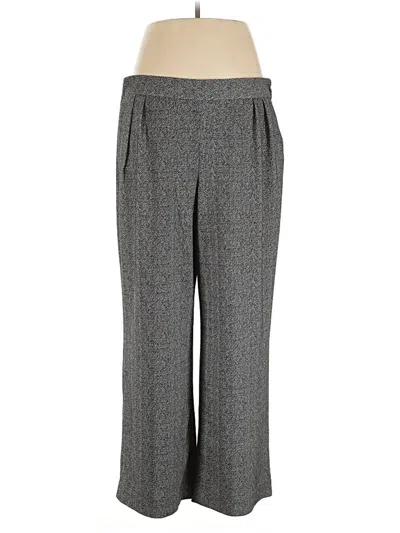 Pre-owned Anne Klein Dress Pants In Gray