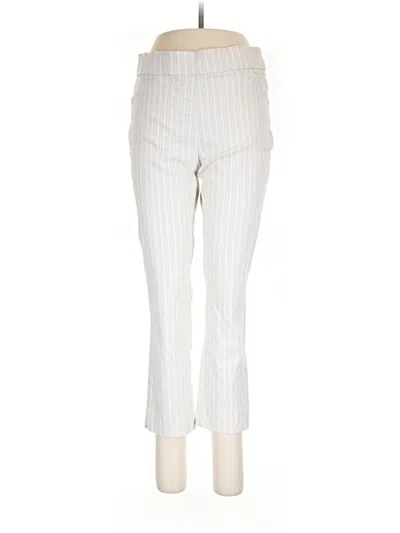 Pre-owned Anne Klein Dress Pants In Ivory