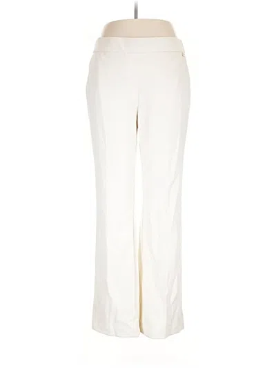 Pre-owned Anne Klein Dress Pants In Ivory