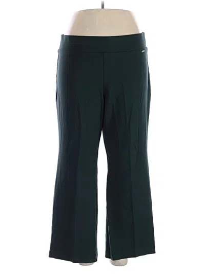 Pre-owned Anne Klein Dress Pants In Teal