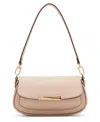 Anne Klein East West Convertible Strap Shoulder Bag In Pink