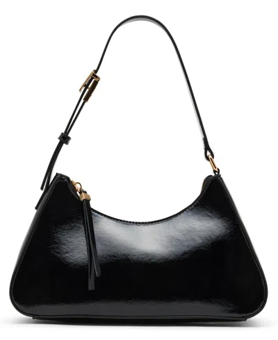 Anne Klein East West Small Shoulder Bag In Black