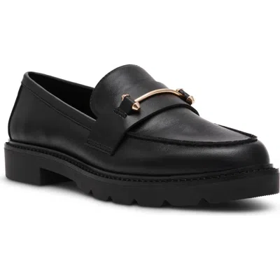 Anne Klein Emme Bit Loafer In Black
