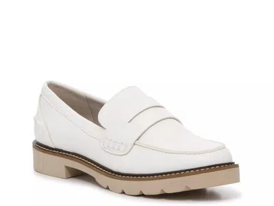 Anne Klein Everly Penny Loafer In White