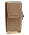 Anne Klein Flap Wallet In Brown