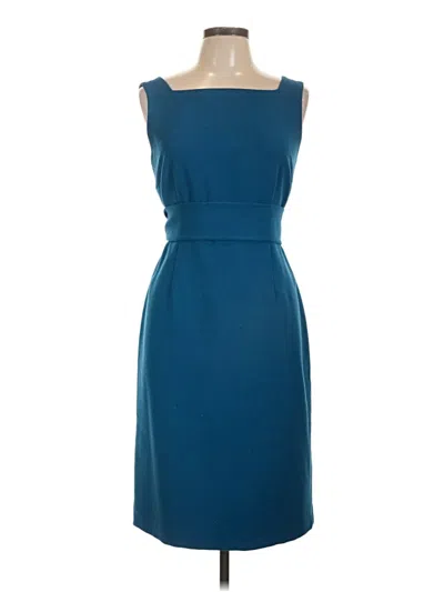 Pre-owned Anne Klein Fleece Jacket In Blue