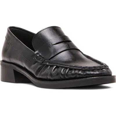 Anne Klein Fletcher Faux Leather Loafer In Black