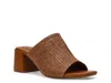 Anne Klein Flutter Slide Sandal In Brown