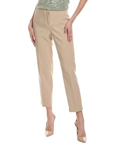 Anne Klein Fly Front Hollywood Waist Pant In Brown