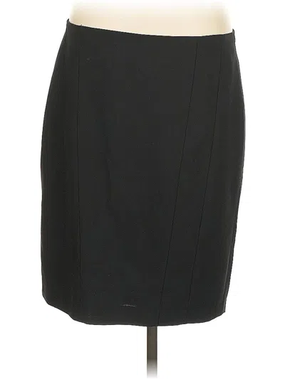 Pre-owned Anne Klein Formal Skirt In Black