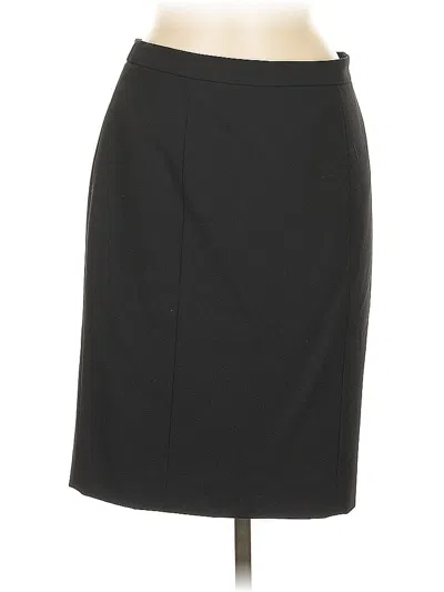 Pre-owned Anne Klein Formal Skirt In Black