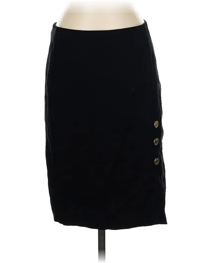 Pre-owned Anne Klein Formal Skirt In Black