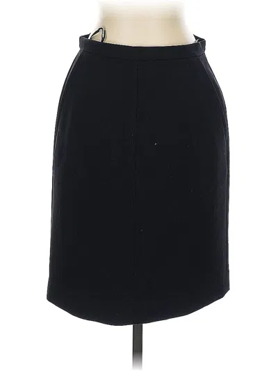 Pre-owned Anne Klein Formal Skirt In Black