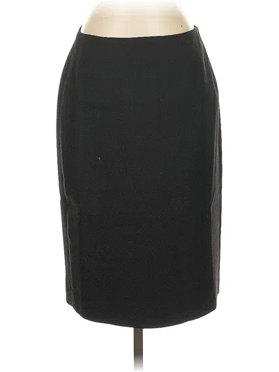 Pre-owned Anne Klein Formal Skirt In Black