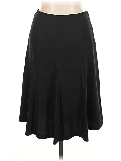 Pre-owned Anne Klein Formal Skirt In Black
