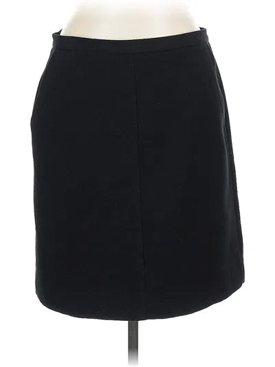 Pre-owned Anne Klein Formal Skirt In Black
