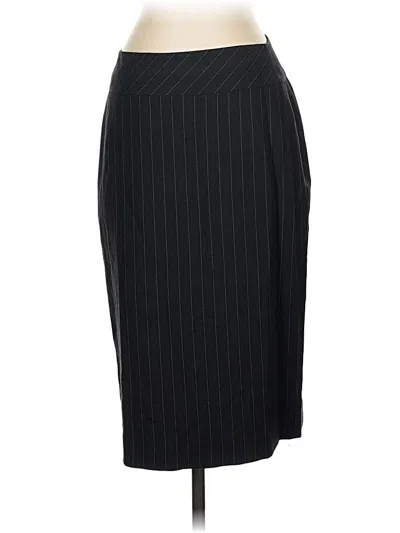 Pre-owned Anne Klein Formal Skirt In Black