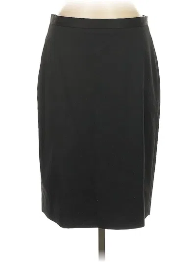 Pre-owned Anne Klein Formal Skirt In Black