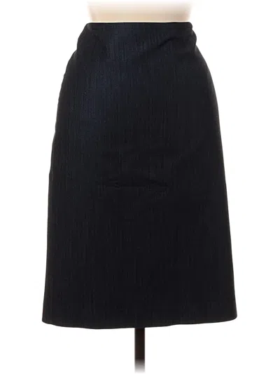 Pre-owned Anne Klein Formal Skirt In Black