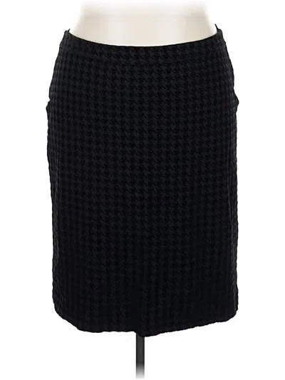 Pre-owned Anne Klein Formal Skirt In Black
