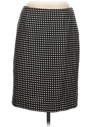 Pre-owned Anne Klein Formal Skirt In Black