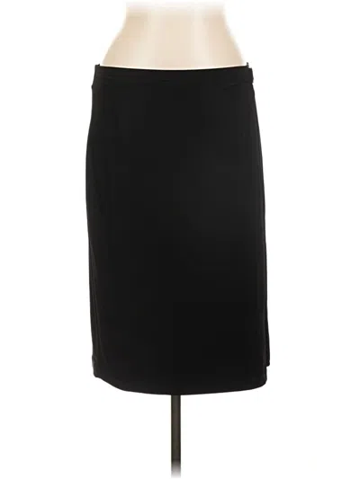 Pre-owned Anne Klein Formal Skirt In Black