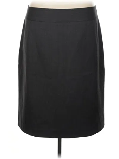 Pre-owned Anne Klein Formal Skirt In Black