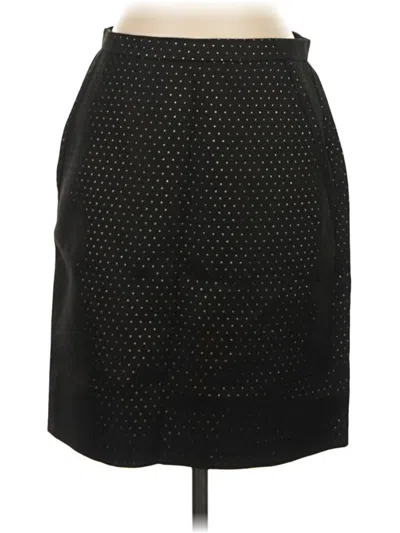 Pre-owned Anne Klein Formal Skirt In Black