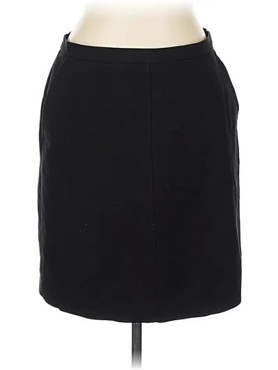 Pre-owned Anne Klein Formal Skirt In Black