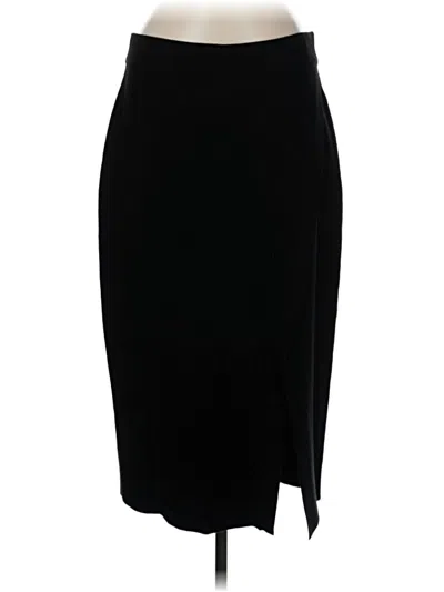 Pre-owned Anne Klein Formal Skirt In Black