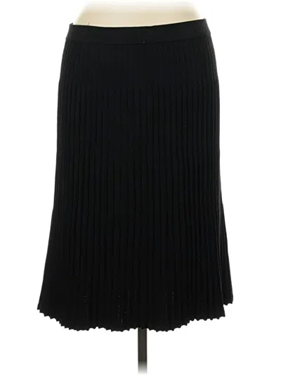 Pre-owned Anne Klein Formal Skirt In Black