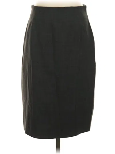 Pre-owned Anne Klein Formal Skirt In Black