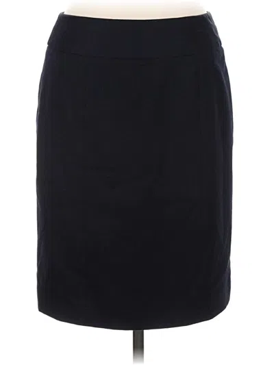 Pre-owned Anne Klein Formal Skirt In Black