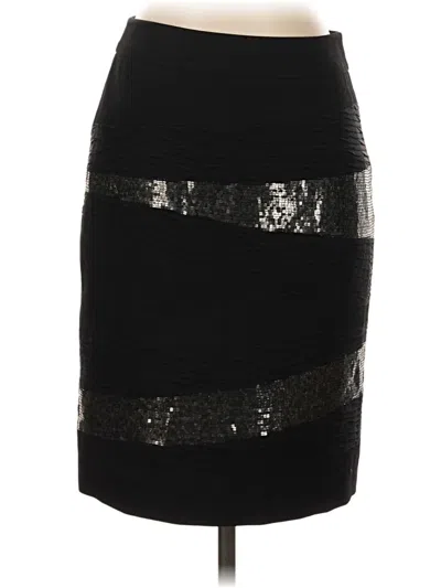 Pre-owned Anne Klein Formal Skirt In Black