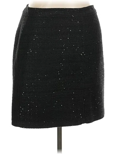 Pre-owned Anne Klein Formal Skirt In Black