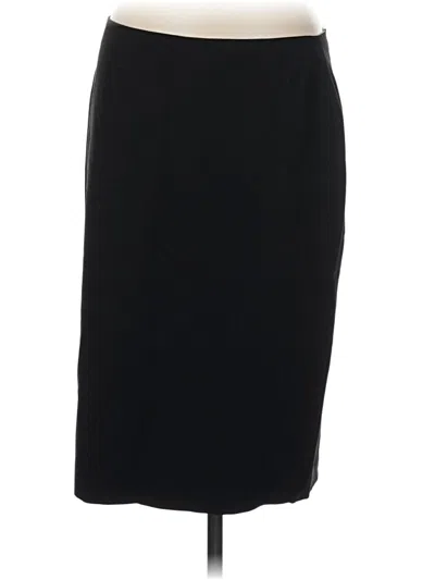 Pre-owned Anne Klein Formal Skirt In Black