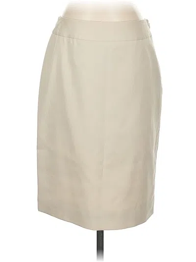 Pre-owned Anne Klein Formal Skirt In Brown