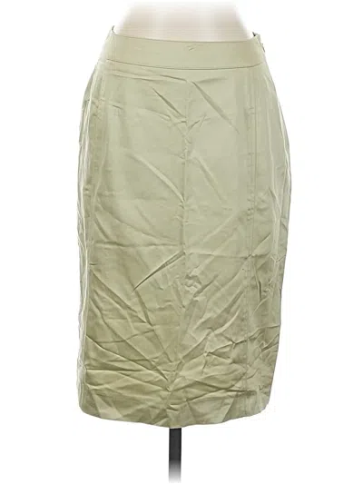 Pre-owned Anne Klein Formal Skirt In Green