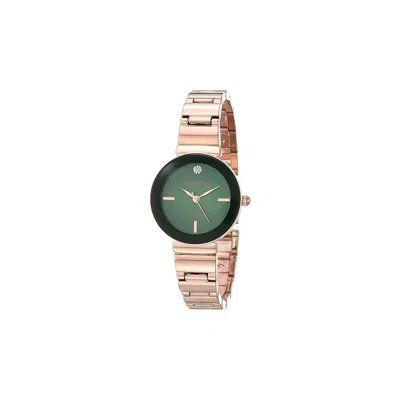 Anne Klein Genuine Diamond Dial Ladies Watch In Gold