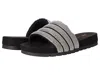 Anne Klein Gloria Glor01f9-001 Slide Women's Us 8.5 Black Slip On Sandals Khd808 In Black