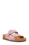 Anne Klein Happy Platform Slide Sandal