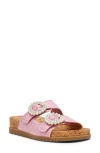 Anne Klein Happy Platform Slide Sandal