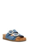 Anne Klein Happy Platform Slide Sandal