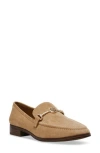 Anne Klein Harlie Bit Loafer In Sandstone Microsuede