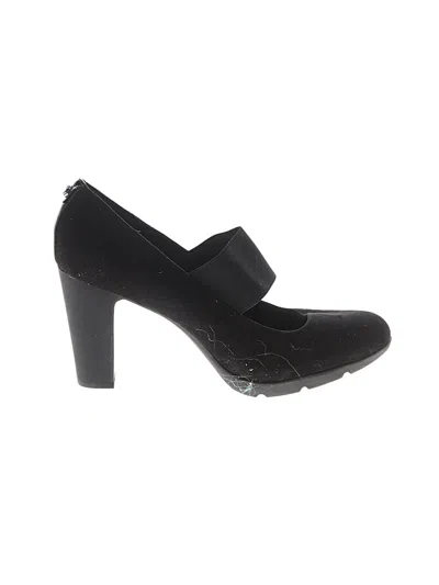 Pre-owned Anne Klein Heels In Black