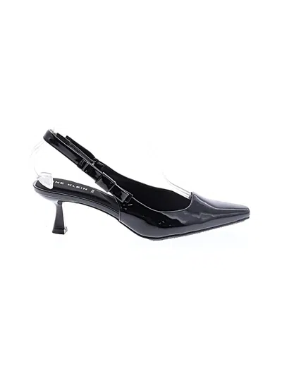 Pre-owned Anne Klein Heels In Black
