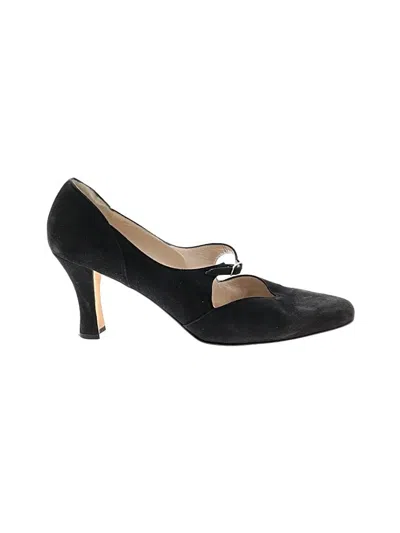 Pre-owned Anne Klein Heels In Black
