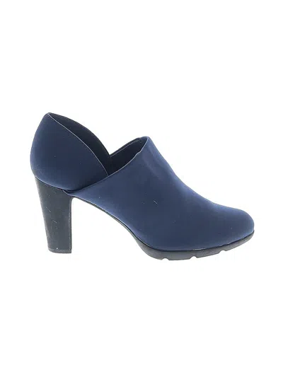 Pre-owned Anne Klein Heels In Blue